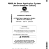 John Deere AB30 Air Boom Application System (North American) Operator's Manual (OMKK78896)