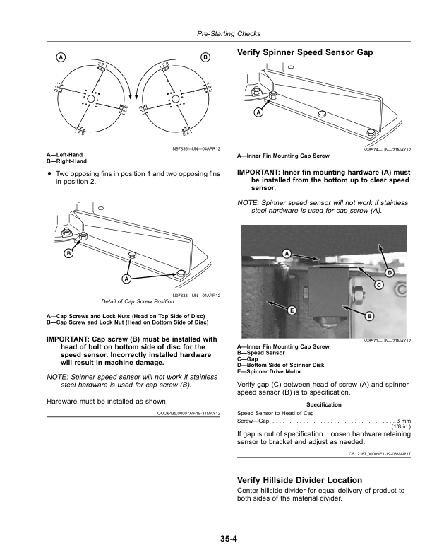 John Deere DN495 Dry Spinner Spreader (North America) Operator's Manual (OMKK83008) - Image 3