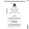 John Deere 1745 Drawn Planter (795101-) (North American) Operator's Manual (OMKK84366)