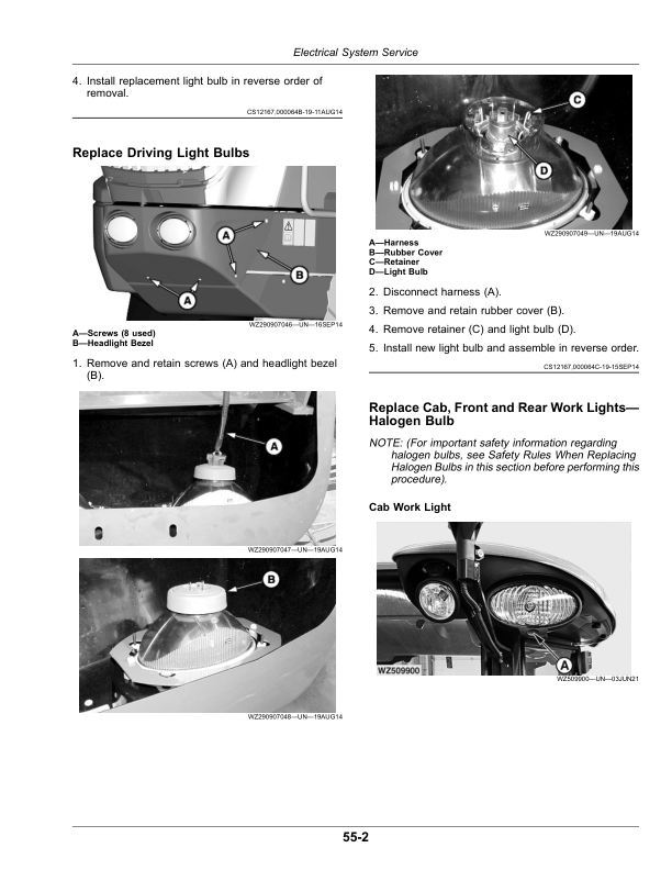 John Deere R41 Tractor-Type Implement Carrier Operator's Manual (OMKK84392) - Image 2