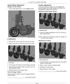 Alternative view of John Deere Nitrogen Tool Bar (022001-) (Export Edition) Operator's Manual (OMKK84707)