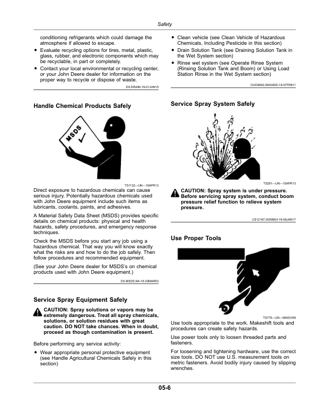John Deere STS12, STS16, STS20 Self-Propelled Sprayer (022001-023000) (North American) Operator's Manual (OMKK90551) - Image 2