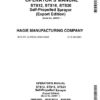 John Deere STS 12, STS 16, STS 20 Self-Propelled Sprayer (022001-023000) (Export Edition) Operator's Manual (OMKK90552)