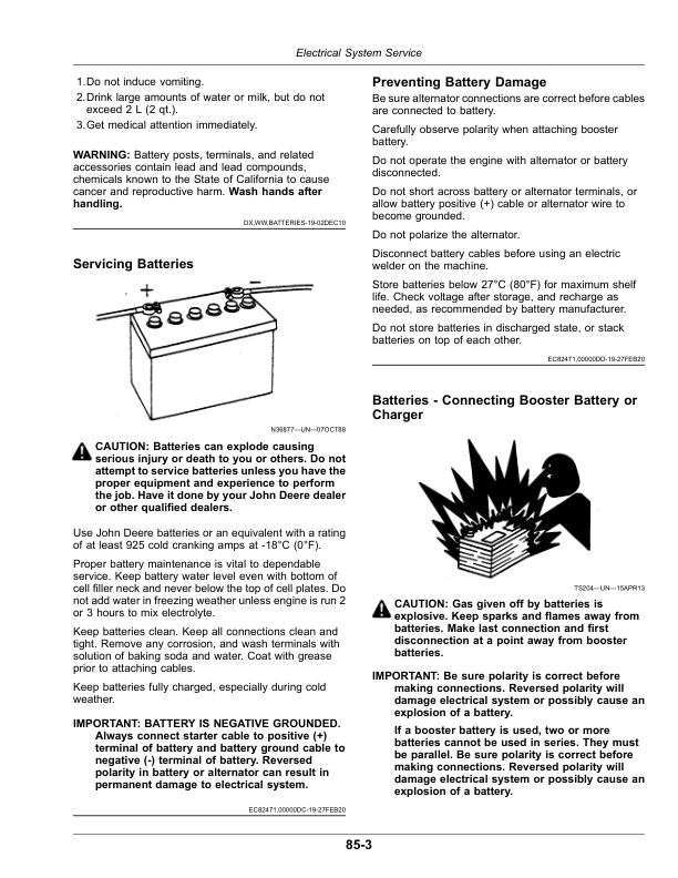 John Deere STS12, STS16, STS20 Self-Propelled Sprayer (230001-) (North American) Operator's Manual (OMKK93836) - Image 3