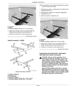 Alternative view of John Deere DS20, DS30 Dry Spinner Spreader (North American) Operator's Manual (OMKK96022)