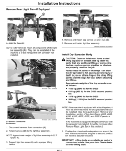 Alternative view of John Deere DS20, DS30 Dry Spinner Spreader (Export Edition) Operator's Manual (OMKK96043)