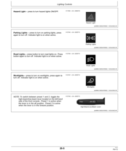 Alternative view of John Deere Sprayer Lights Precision Upgrade Kit (North American) Operator's Manual (OMKK99435)