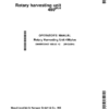 John Deere Rotary harvesting unit 490plus (European Edition) Operator's Manual (OMKM135437)