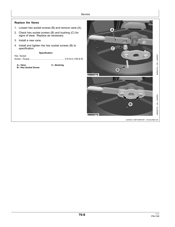 John Deere 460pro StalkBuster Rotary Harvesting Unit (European Edition) Operator's Manual (OMKM136500) - Image 2
