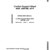 John Deere Comfort Support Wheel 400F, 400FSB, 401F (Export Edition) Operator's Manual (OMKM138630)