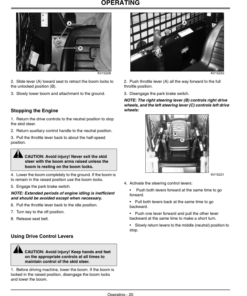 Alternative view of John Deere 260, 270 Skid Steers Operator's Manuals (OMKV11663)