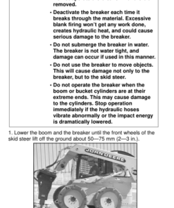 Alternative view of John Deere HB15, HB30, HB50, HB75 Attachments Operator's Manuals (OMKV16791)