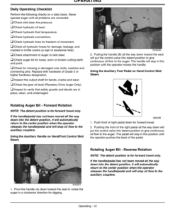 Alternative view of John Deere CA25, PA30 Attachments Operator's Manuals (OMKV16795)