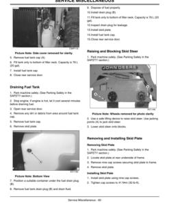 Alternative view of John Deere 260, 270 Skid Steers Operator's Manuals (OMKV18671)