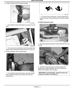 Alternative view of John Deere PR72, PR96 Attachments Operator's Manuals (OMKV18675)