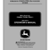 John Deere PRO850, PRO900, PRO911 Worksite Pro Attachments Operator's Manuals (OMKV18678)