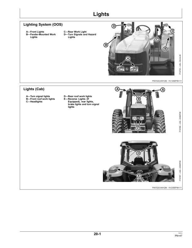 John Deere 7425, 7525 & 7525 Hi-Crop Tractors North America Operator's Manual (OML217016) - Image 2