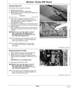 Alternative view of John Deere 6110E & 6125E Tractors (Manufactured in Montenegro) Operator's Manual (OML218561)
