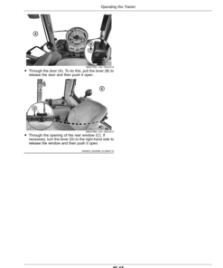 Alternative view of John Deere 6135M, 6150M, 6170M, 6190M, 6210M Tractors Operator's Manual (OML224046)