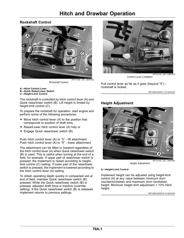 John Deere 6105J, 6140J, 6140JH, 6155J, 6155JH Tractors (Export Edition) Operator's Manual (OML228235) - Image 2