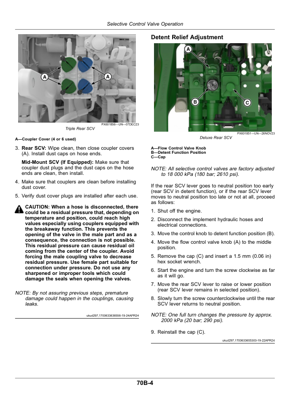 John Deere 6105J, 6140J, 6140JH, 6155J, 6155JH Tractors (020000-) (Export) Operator's Manual (OML232994) - Image 3
