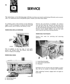Alternative view of John Deere 3120 Tractor Operator's Manual (OML25968)