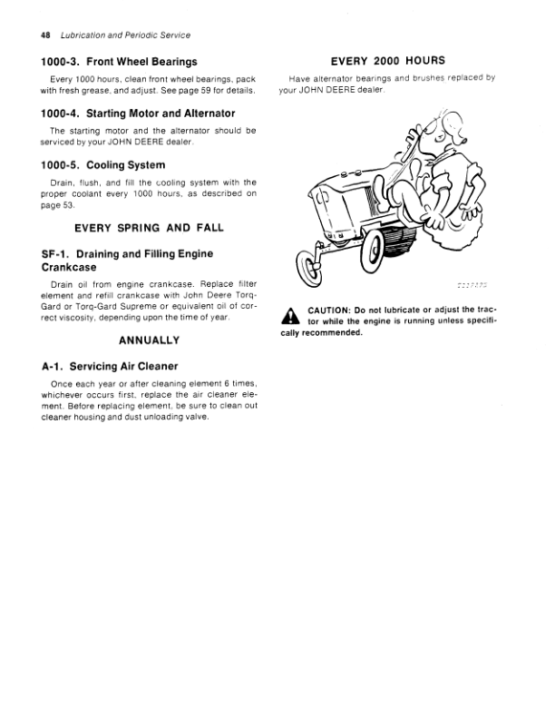 John Deere 830 Utility Tractor Operator's Manual (OML29383) - Image 2
