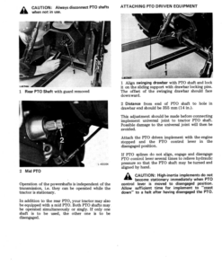 Alternative view of John Deere 830, 930 Tractors Operator's Manual (OML31437)