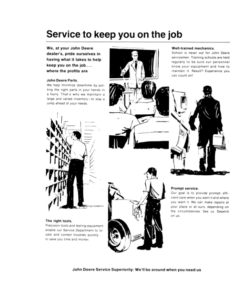 Alternative view of John Deere 1030, 1130, 1630 Tractors Operator's Manual (OML31450)