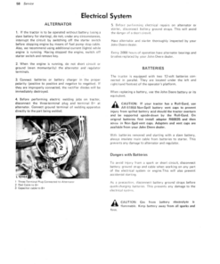 Alternative view of John Deere 2840 Utility Tractor Operator's Manual (OML32582)