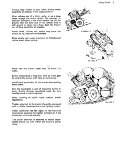 Alternative view of John Deere TR. 4040-4440 ENGLISH Operator's Manual (OML32980)