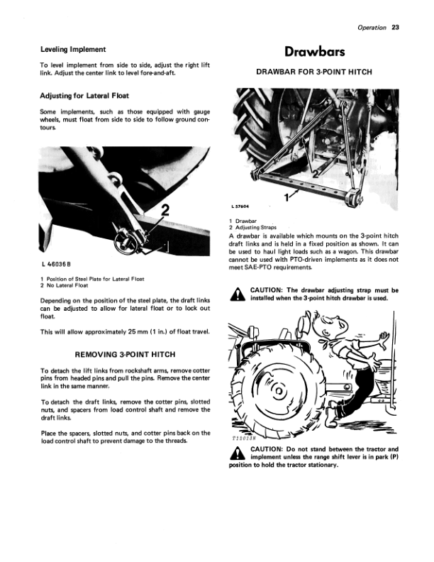 John Deere 2040 Utility Tractor Operator's Manual (OML33529) - Image 2