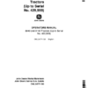 John Deere 3040, 3140 Tractors (-429999) Operator's Manual (OML34771)