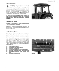 Alternative view of John Deere 2140 Tractor (430000-) Operator's Manual (OML37119)