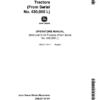 John Deere 3040, 3140 Tractors (430000-) Operator's Manual (OML37134)