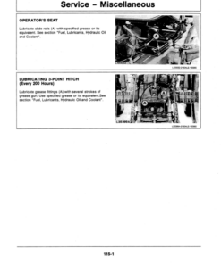 Alternative view of John Deere 2150, 2255 Utility Tractors Operator's Manual (OML39646)