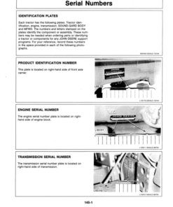 Alternative view of John Deere 2350, 2550 Utility Tractors Operator's Manual (OML55481)
