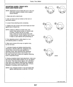 Alternative view of John Deere 2350, 2550 Tractors Operator's Manuals (OML55481)