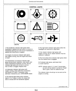 Alternative view of John Deere 2750 Tractor - Industrial Equipment Operator's Manual (OML55482)