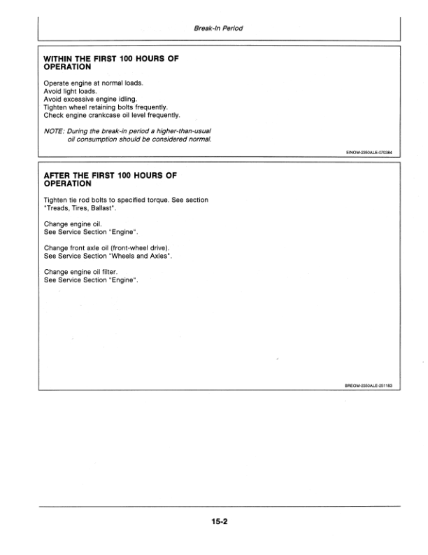 John Deere 3150 Utility Tractor Operator's Manual (OML57483) - Image 2