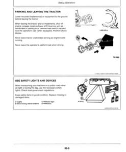 Alternative view of John Deere 2155, 2355, 2555, 2755 Tractors (-754999) Operator's Manual (OML60034)