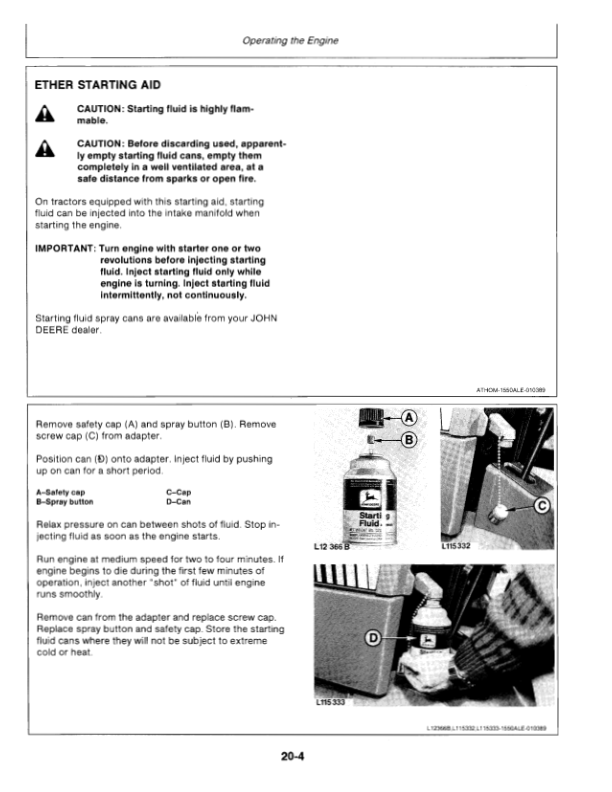 John Deere 1550, 1750, 1850, 1850N, 1950, 1950N Tractors Operator's Manual (OML61586) - Image 3
