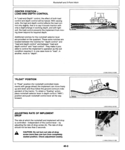 Alternative view of John Deere 2155 (62000L-) 2355N Tractors (FWD) Operator's Manual (OML61595)