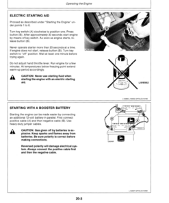 Alternative view of John Deere 2155, 2355, 2555, 2755 Tractors Operator's Manuals (OML64491)