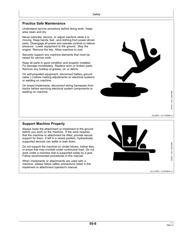 John Deere 300F Support Wheel for 375 Rotary Harvesting Unit Operator's Manual (OMLCA109301) - Image 2