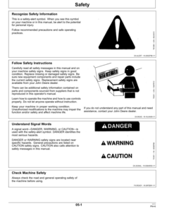 Alternative view of John Deere 600T Trailer Operator's Manual (OMLCA111425)