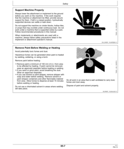 Alternative view of John Deere 400F Comfort Support Wheel(for 460-Plus, 475, 475-Plus, 770 & 778Rotary Harvesting Unit)Worldwide Edition Operator's Manual (OMLCA113748)