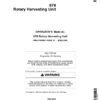 John Deere 678 Rotary Harvesting Unit Operator's Manual (OMLCA89506)