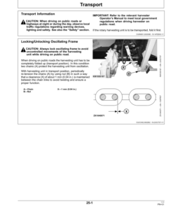 Alternative view of John Deere 678 Rotary Harvesting Unit Operator's Manual (OMLCA89506)