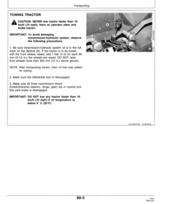 Alternative view of John Deere 5400N, 5500N Tractors Operator's Manual (OMLV62124)